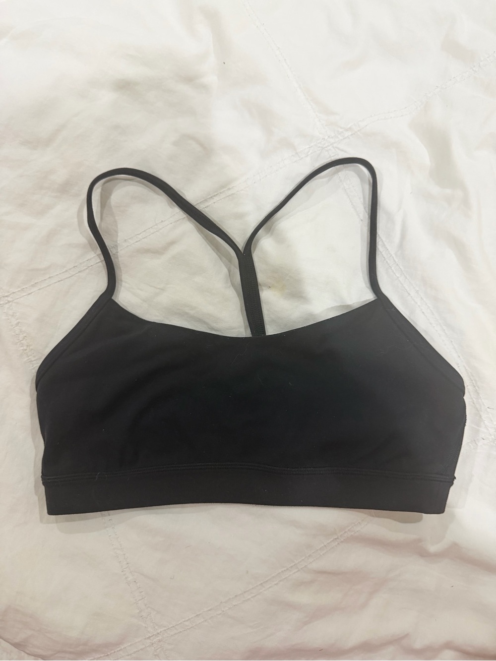 lululemon athletica Black Strappy Light-Impact Sports Bra